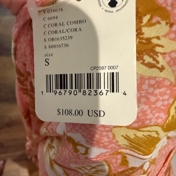 Free people new with tags Floral Pink and Yellow Maxi slip dress - Picture 2 of 9